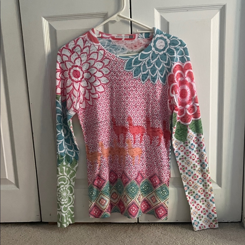 Floral Multicolor Whitney Rose Women's Top